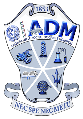 L'Agenzia delle Accise, Dogane e Monopoli logo